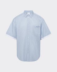 le PÈRE Double Short Sleeve Button Down Shirt