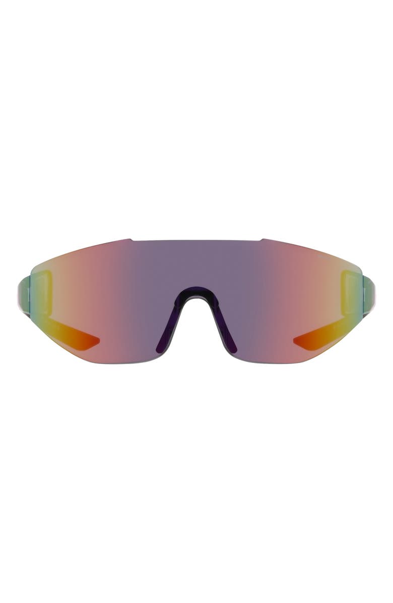 Nike Athena Edge 69mm Rimless Shield Sunglasses, Main, color, 