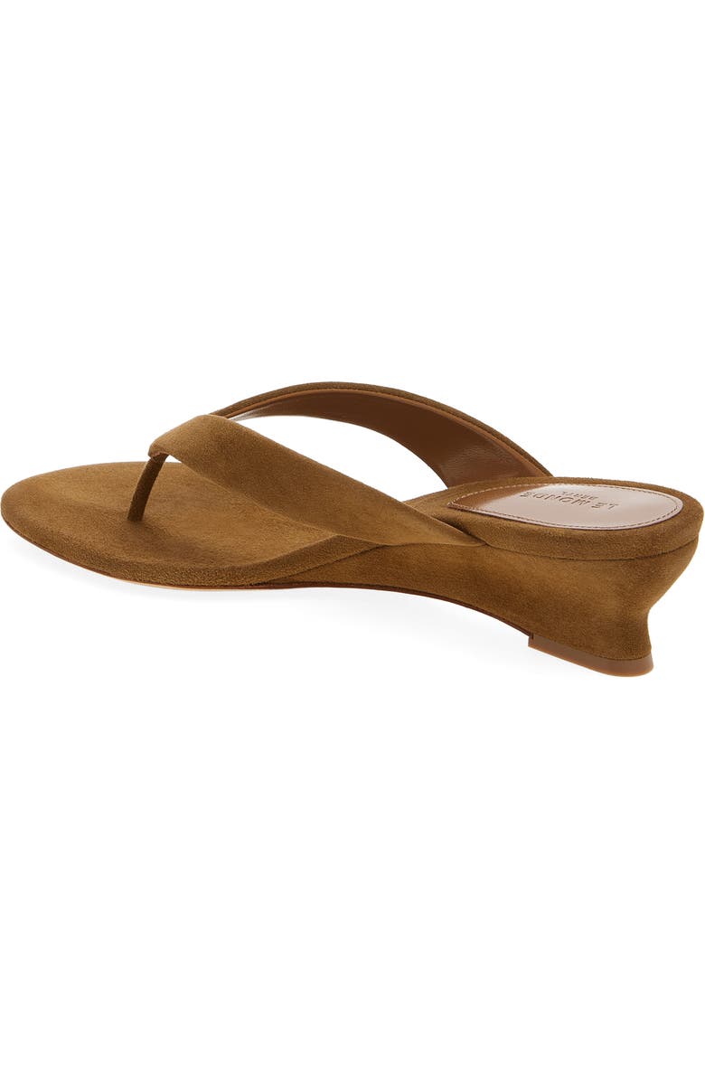 Le Monde Béryl Micro Wedge Flip Flop, Alternate, color, Taupe