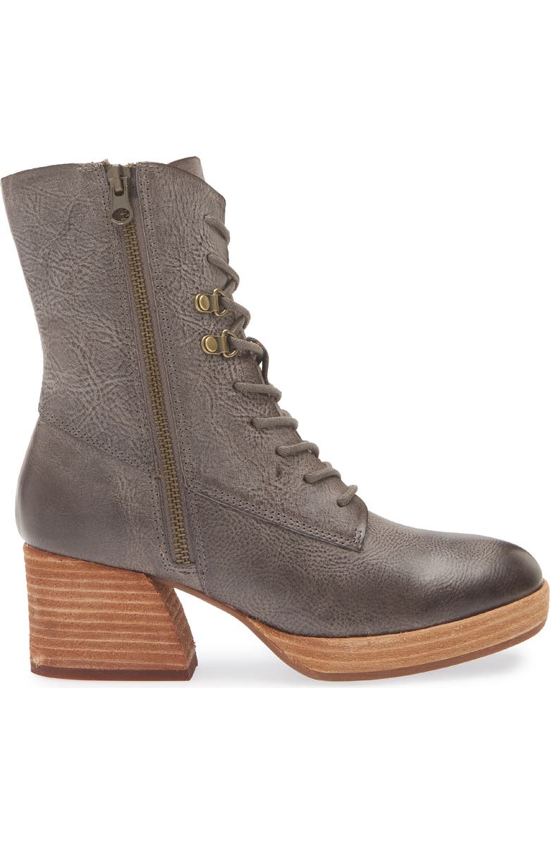 Kork-Ease<sup>®</sup> Raleigh Lace-Up Boot, Alternate, color, Dark Grey Leather