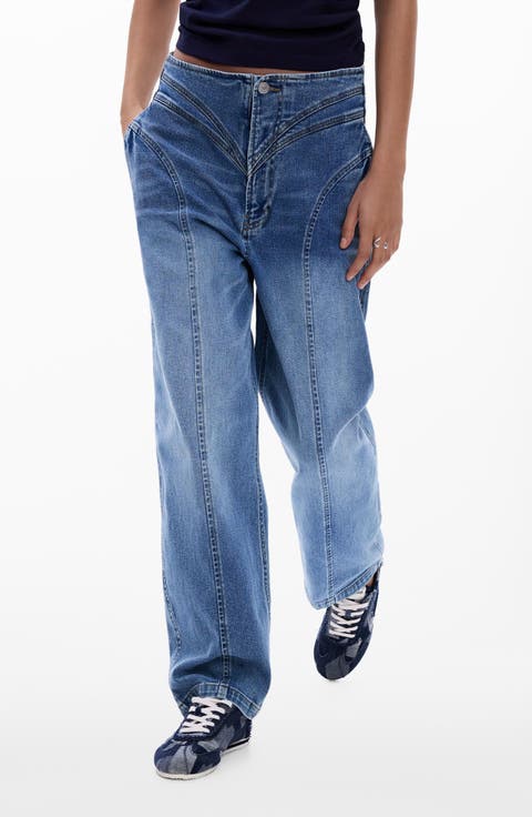 Barrel Leg Jeans