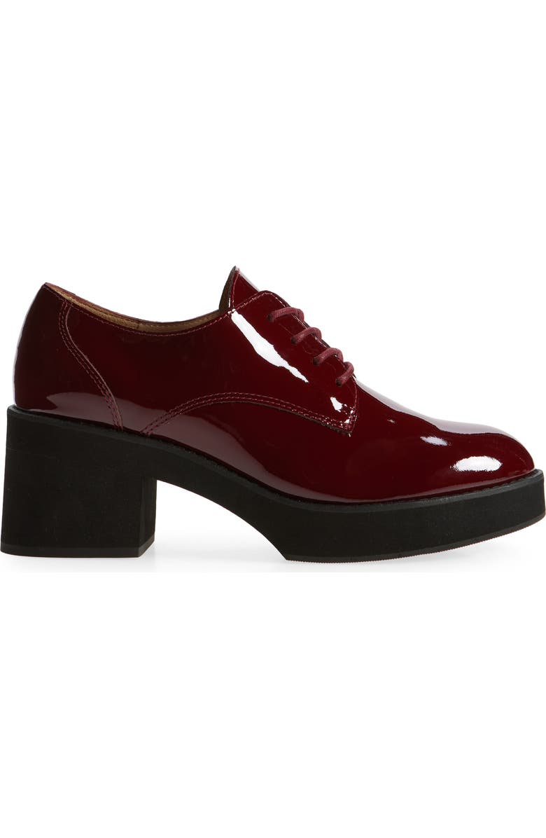 Eileen Fisher Judd Derby, Alternate, color, Bordeaux