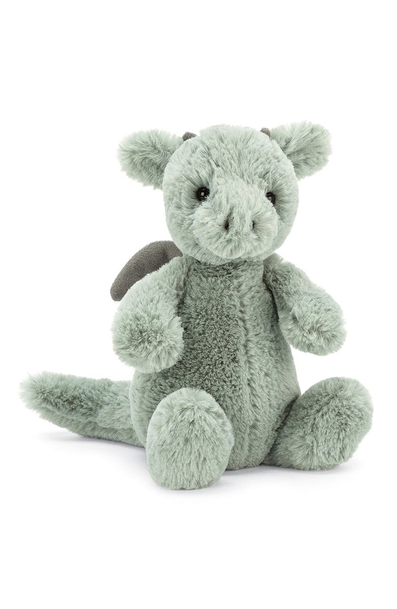 Jellycat Bashful Dragon Small Stuffed Animal, Main, color, 
