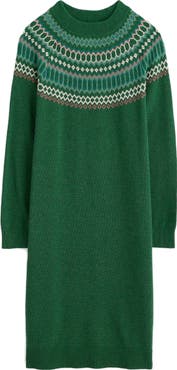 Seasalt Cornwall Bird Ring Long Sleeve Sweater Dress