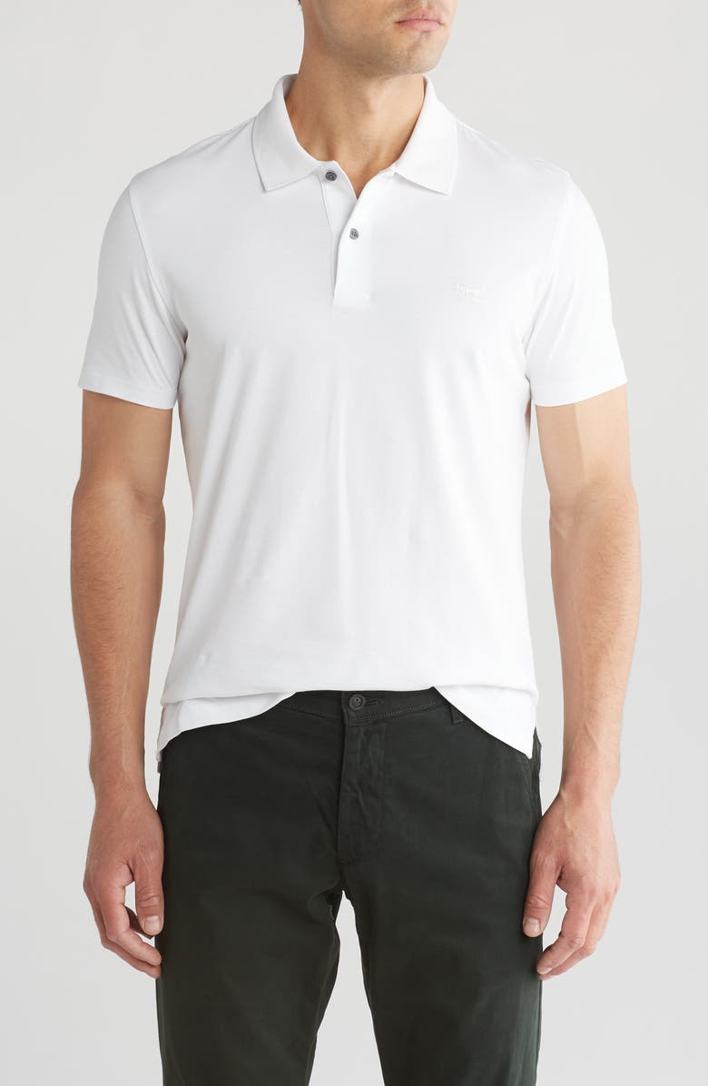 Rodd & Gunn Dalmore Sports Fit Knit Polo, Main, color, White