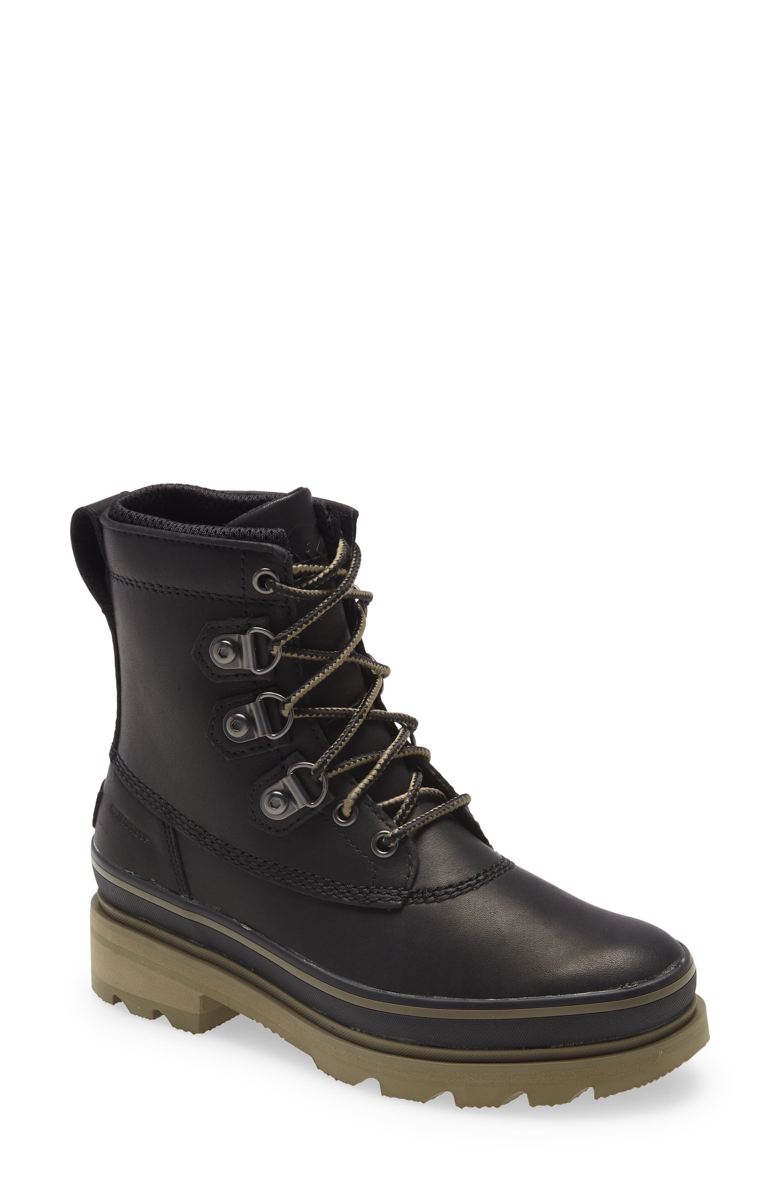 SOREL Lennox<sup>™</sup> Waterproof Lace-Up Street Boot, Main, color, 