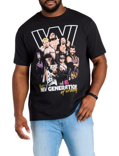 Big & Tall WWE Wrestling Graphic Tee