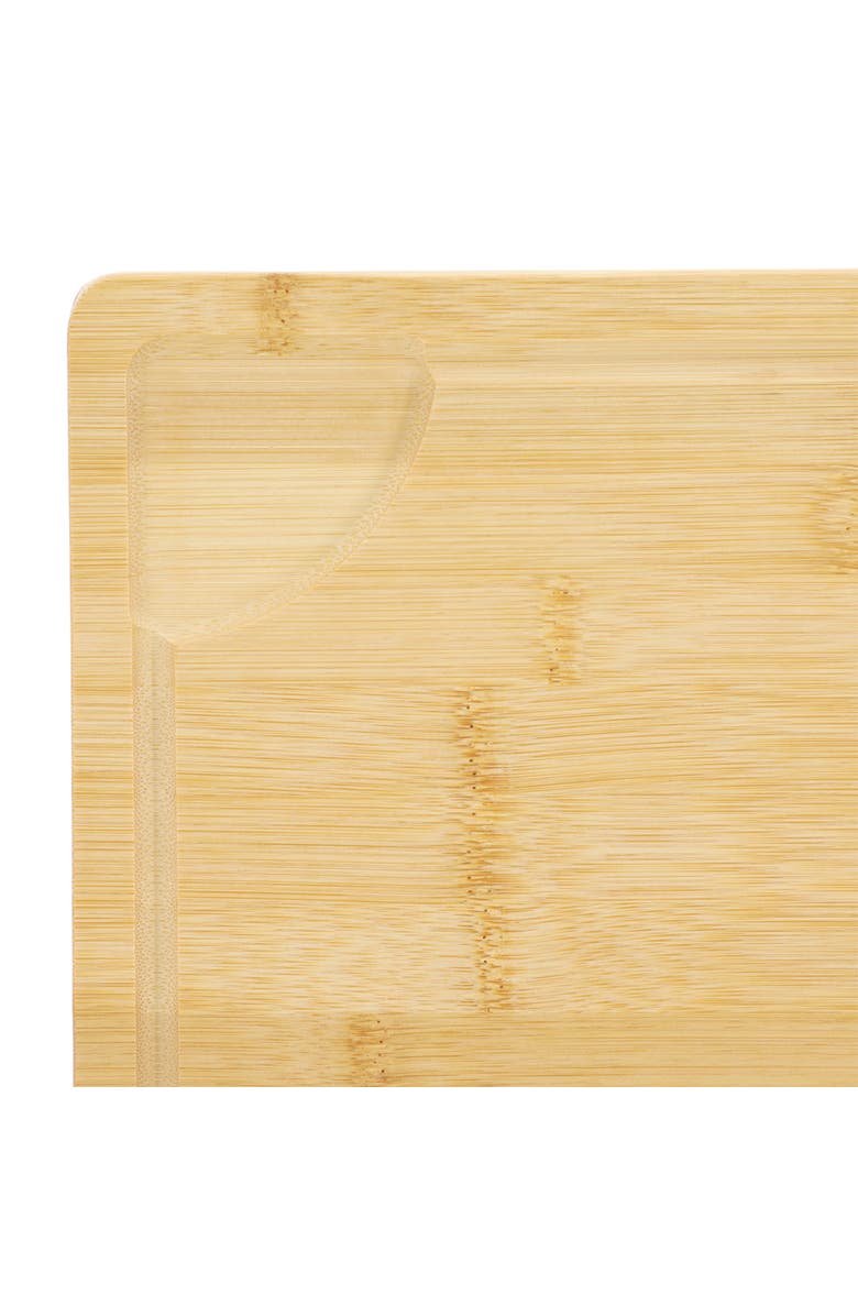 Megachef Wood 24 x 18 Inch Large Cutting, Prep and Serving Board, Alternate, color, Bamboo