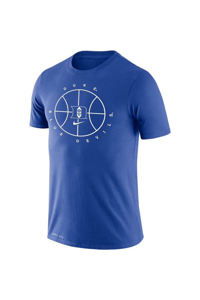 Men's Nike Royal Duke Blue Devils Basketball Icon Legend Performance T-Shirt, Alternate, color, Royal
