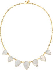 Freya Rose Warrioress Small Mother of Pearl Necklace