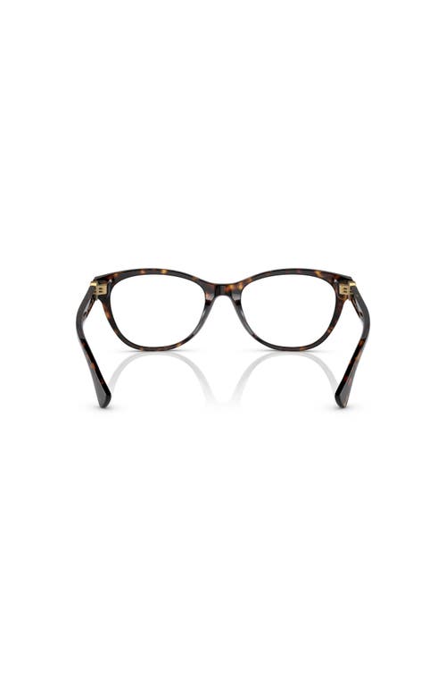 Versace 55mm Cat Eye Optical Glasses In Multi