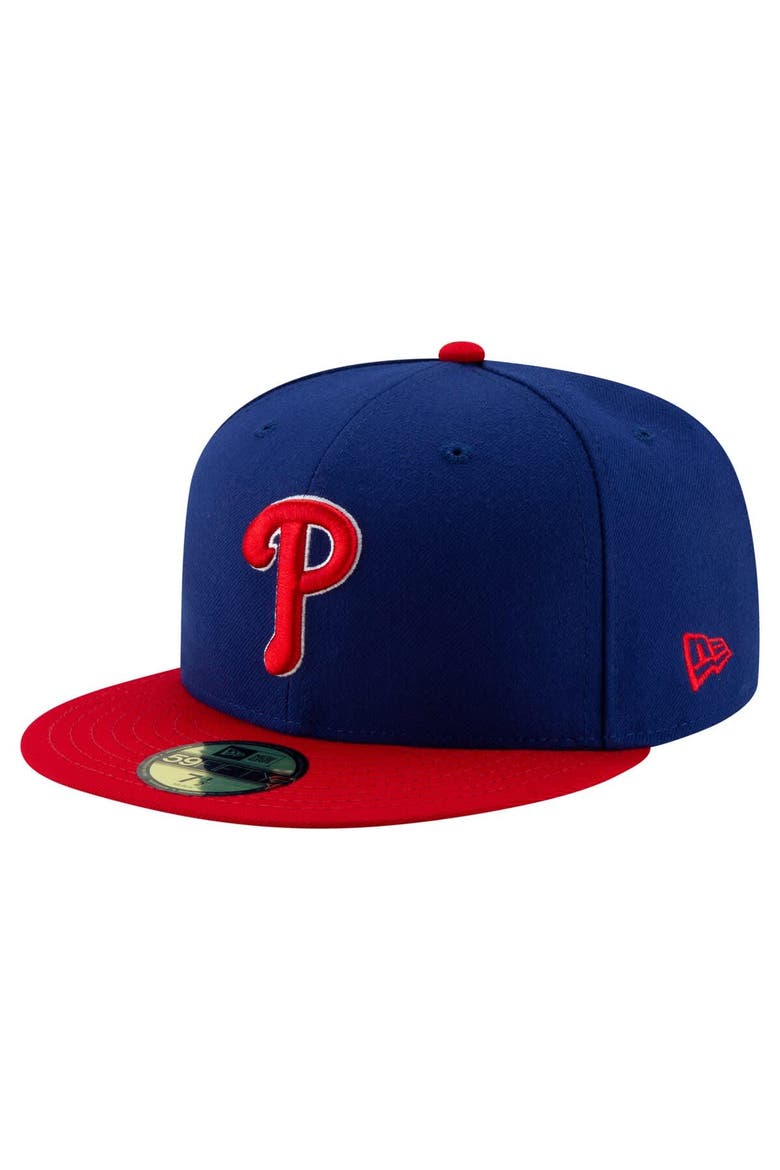 Men's New Era  Royal/Red Philadelphia Phillies 2026 All-Star Game Authentic Collection Side Patch 59FIFTY Fitted Hat, Alternate, color, Royal