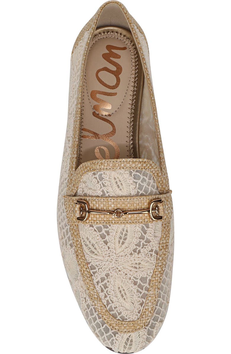 Sam Edelman Loraine Mesh Flat, Alternate, color, Warm Ivory