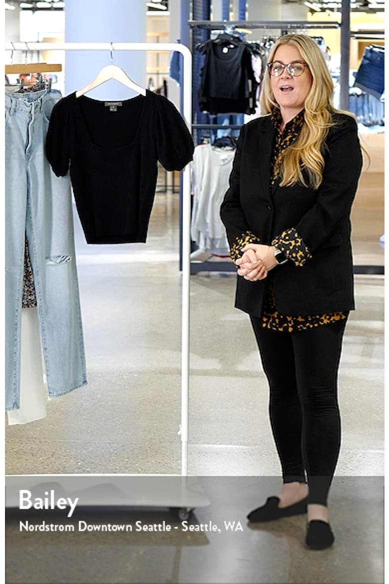 Jaida Ribbed Square Neck Sweater video