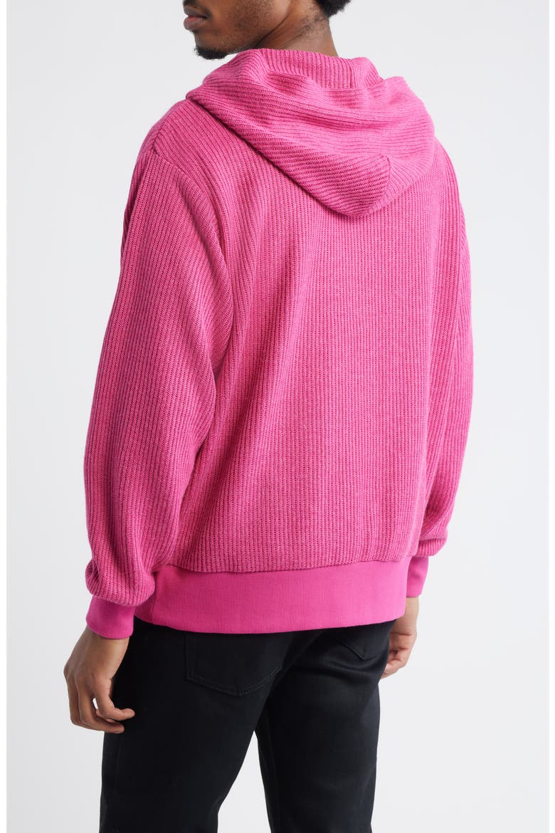 Twitch Graphic Waffle Knit Zip Hoodie (Men) | Nordstrom