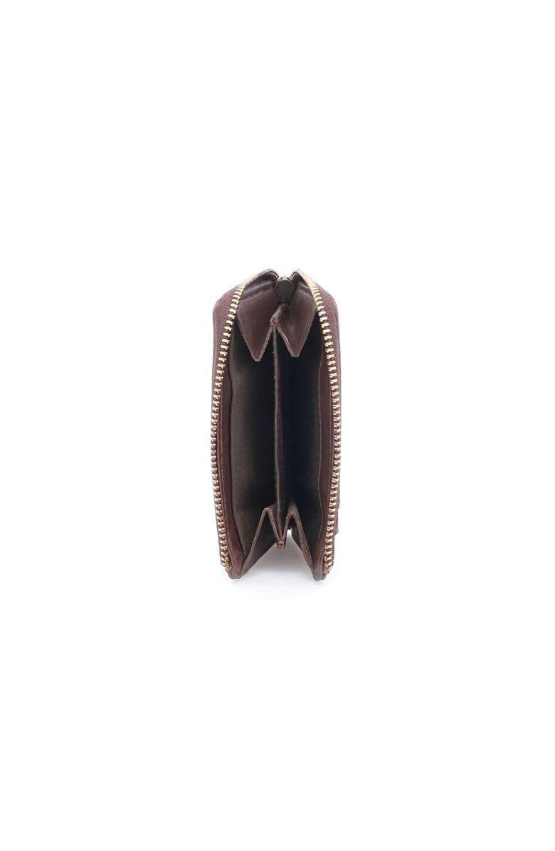 ROAN Ava Wallet, Alternate, color, Dark Brown Dip Dye
