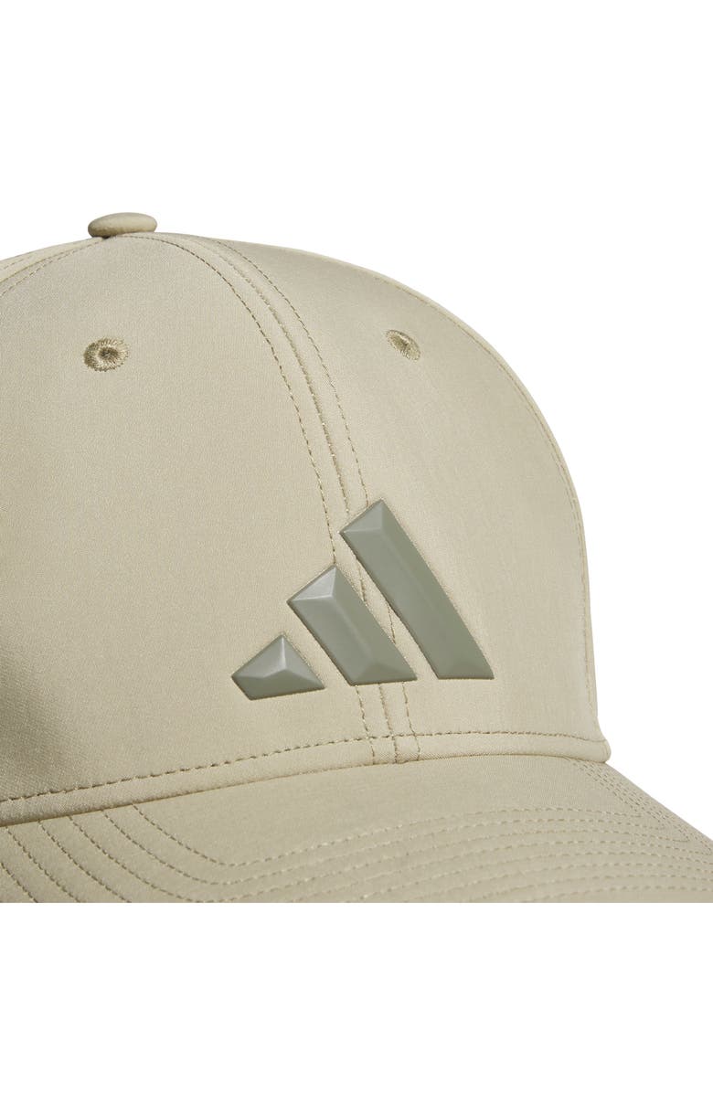 adidas Gameday 5 Stretch Fit Baseball Cap, Alternate, color, Wonder Cargo Khaki/ Clay Grey