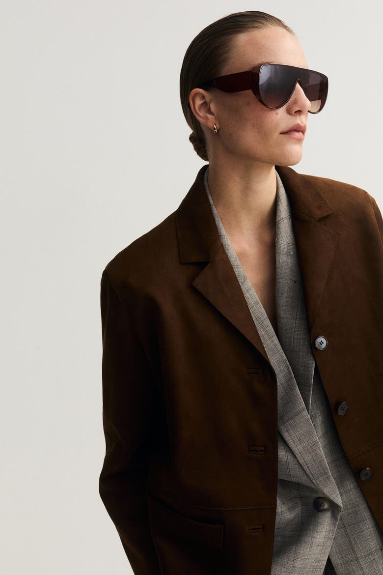 Jacket, Alternate, color, Dark brown