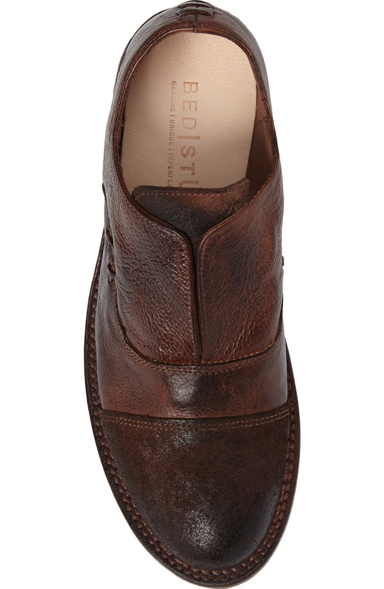 Bed Stu Rose Cap Toe Oxford, Alternate, color, Teak Dip Dye
