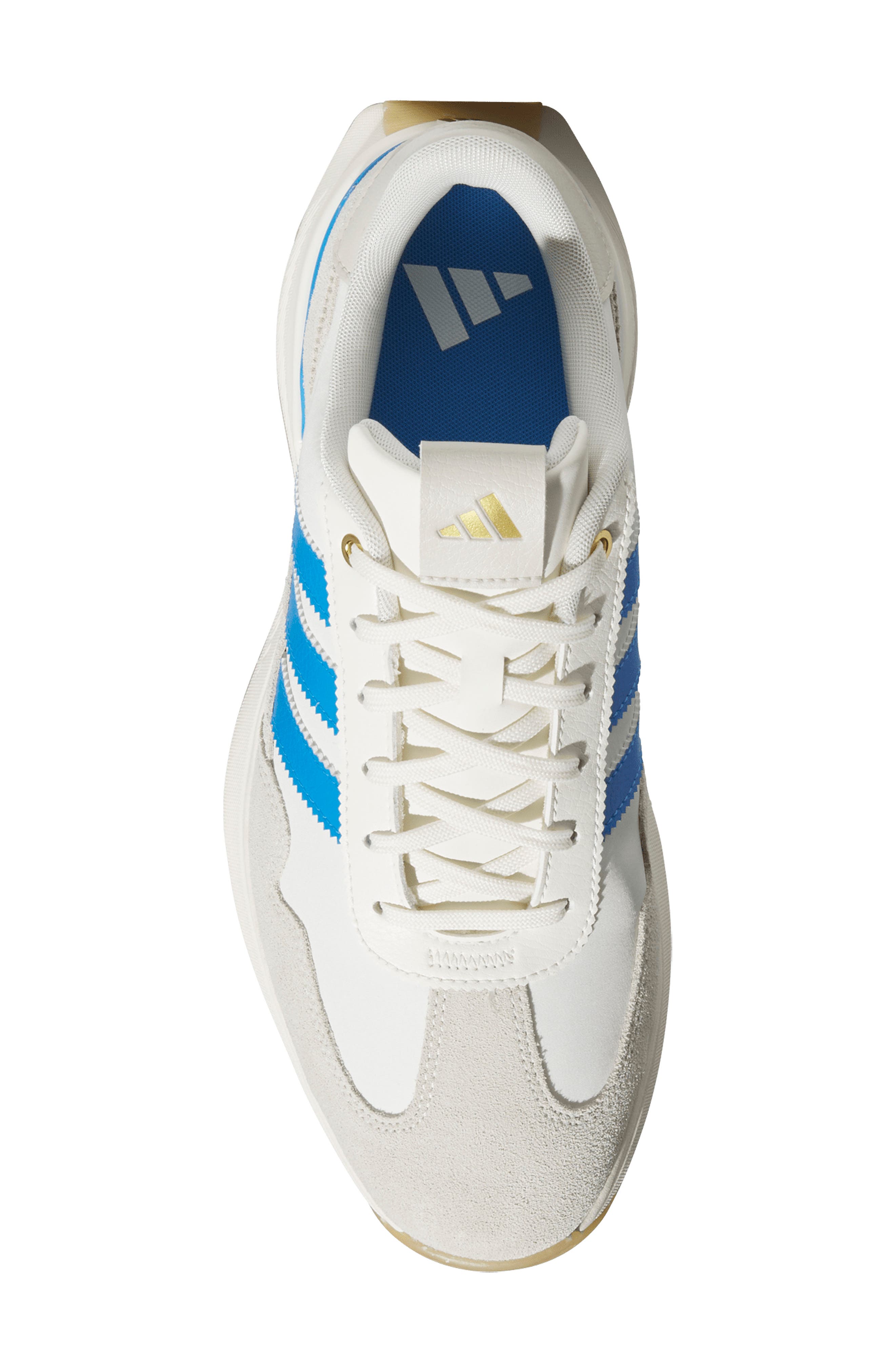 adidas Gender Inclusive S2G 26 Waterproof Spikeless Golf Shoe, Alternate, color, Owhite/Lur