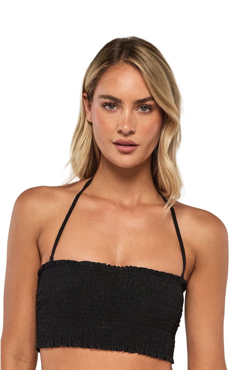 Swim Systems Kali Tube Bikini Swimsuit Top, Alternate, color, Black