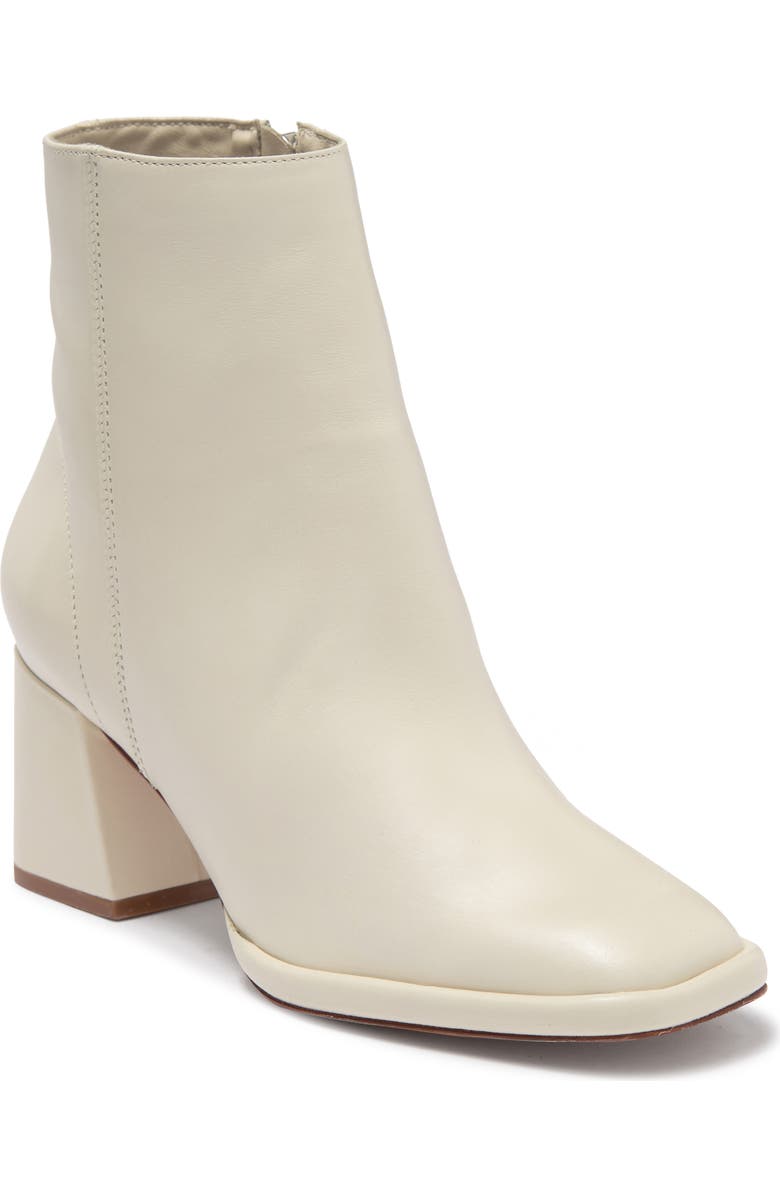 Schutz Mariane Leather Block Heel Zip Boot, Main, color,