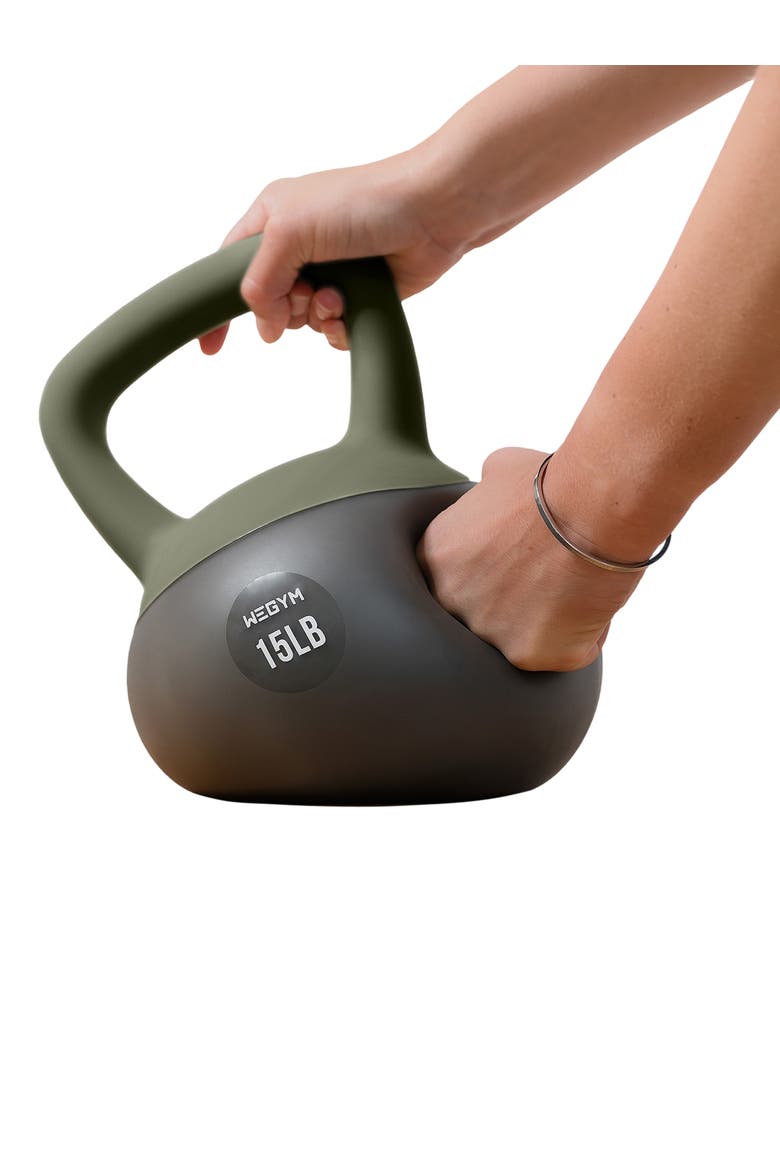 Soft Kettlebell, Alternate, color, Forest