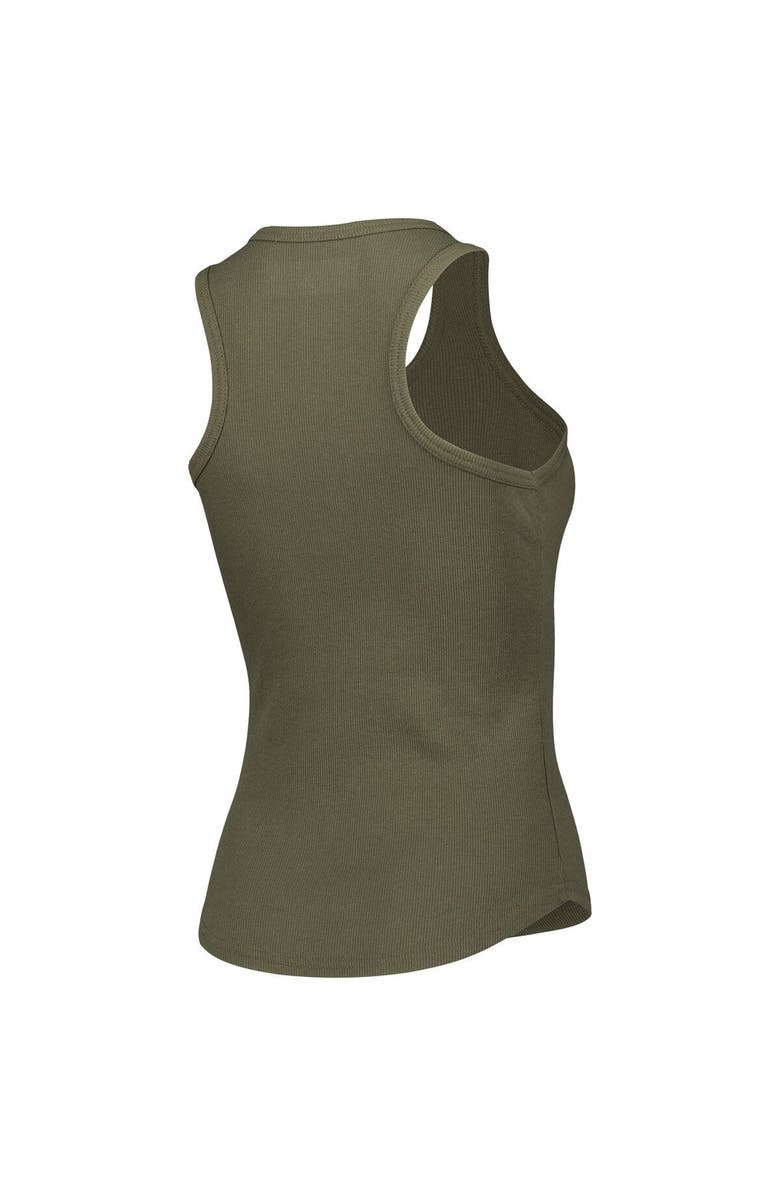 BOXERCRAFT Women's Olive Michigan State Spartans Adrienne Tank Top, Alternate, color, 
