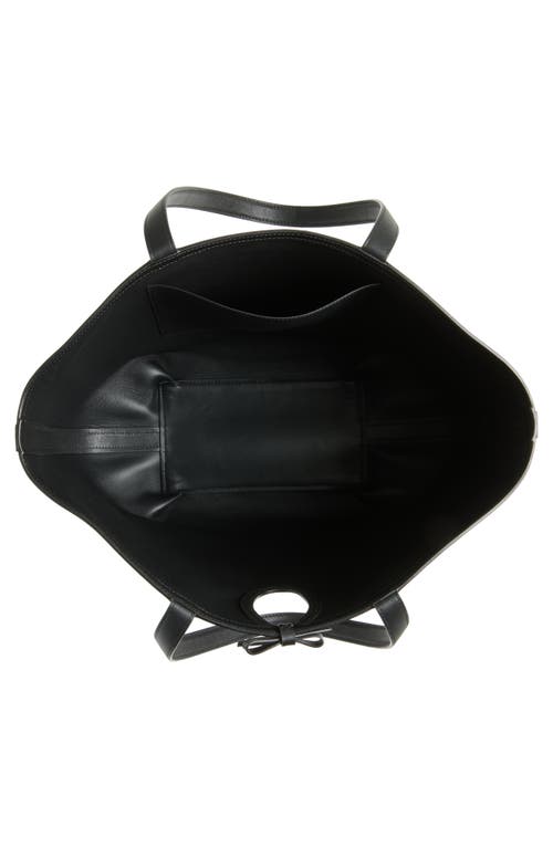 Reformation Large Regina Tote In Black Leather