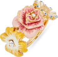 Kenneth Jay Lane Flower Ring