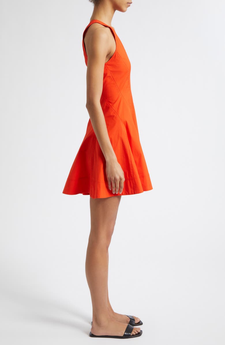 A.L.C. Grace Fit & Flare Minidress, Alternate, color, Poppy Red