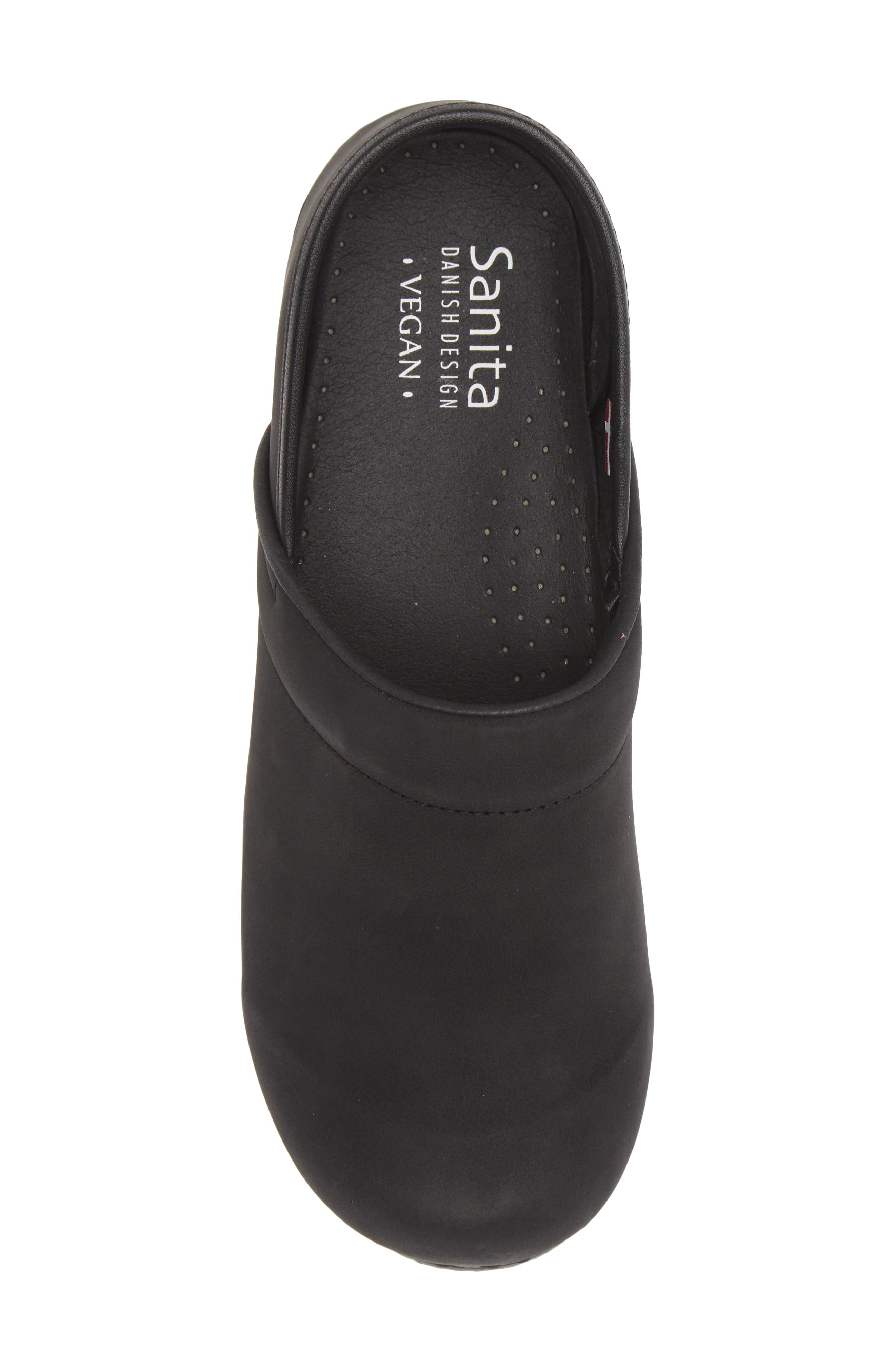 Sanita Hinsdale Clog, Alternate, color, Black