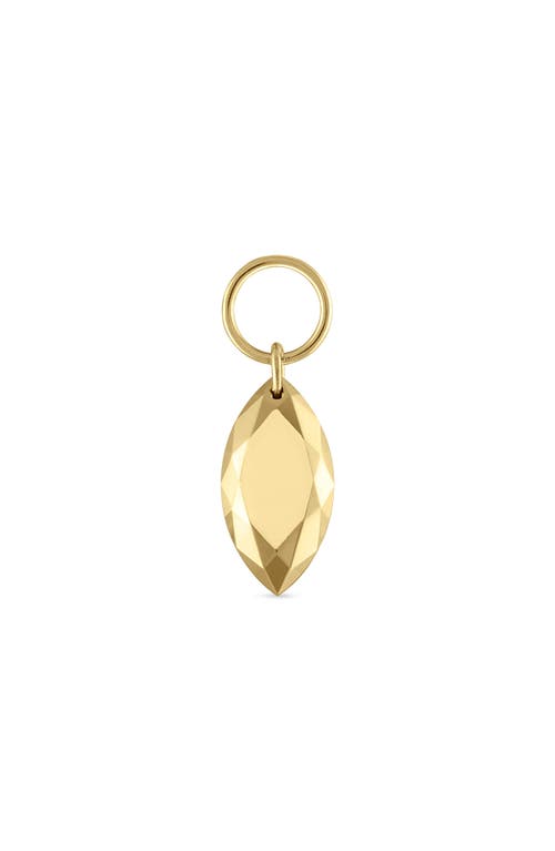 MARIA TASH MARIA TASH FACETED MARQUISE CHARM