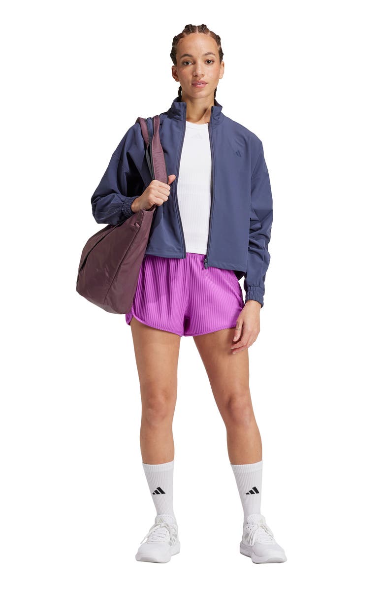 adidas Pacer Rib Shorts, Alternate, color,