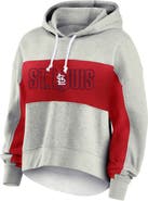 PROFILE Women's Profile Heather Gray St. Louis Cardinals Plus Size Pullover Hoodie