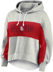 PROFILE Women's Profile Heather Gray St. Louis Cardinals Plus Size Pullover Hoodie