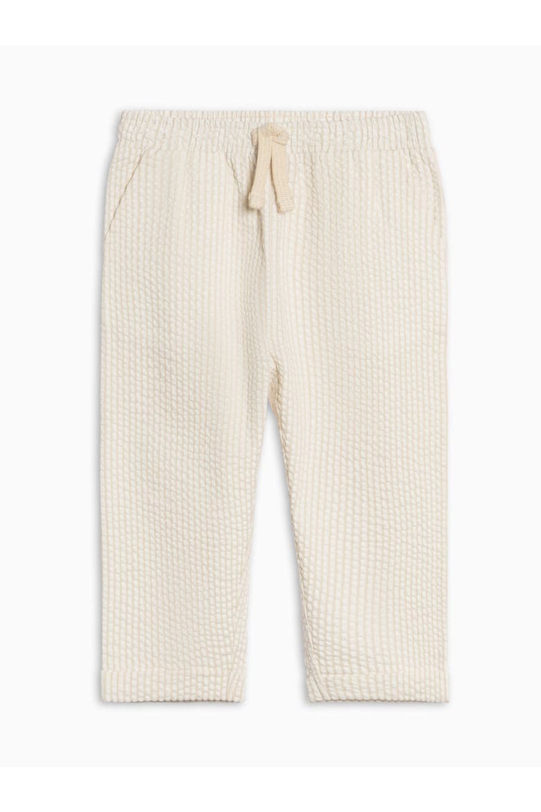 Organic Merrit Seesucker Pant, Alternate, color, Dune Stripe