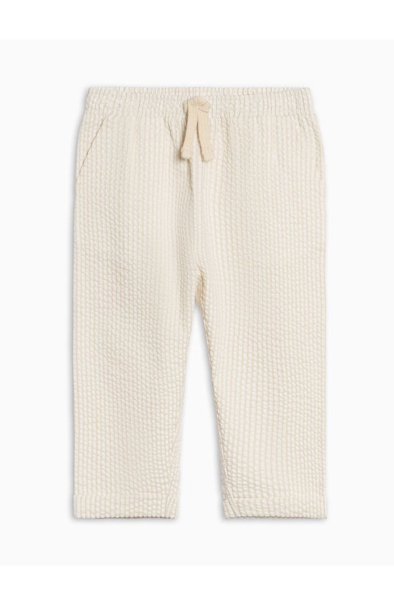 KENDI by Colored Organics Organic Merrit Seesucker Pant, Alternate, color, Dune Stripe