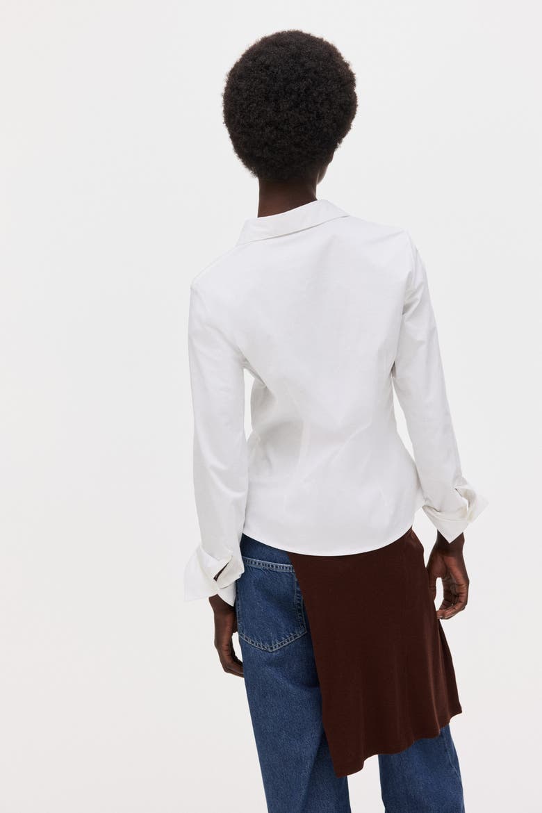 Fitted Shirt, Alternate, color, White