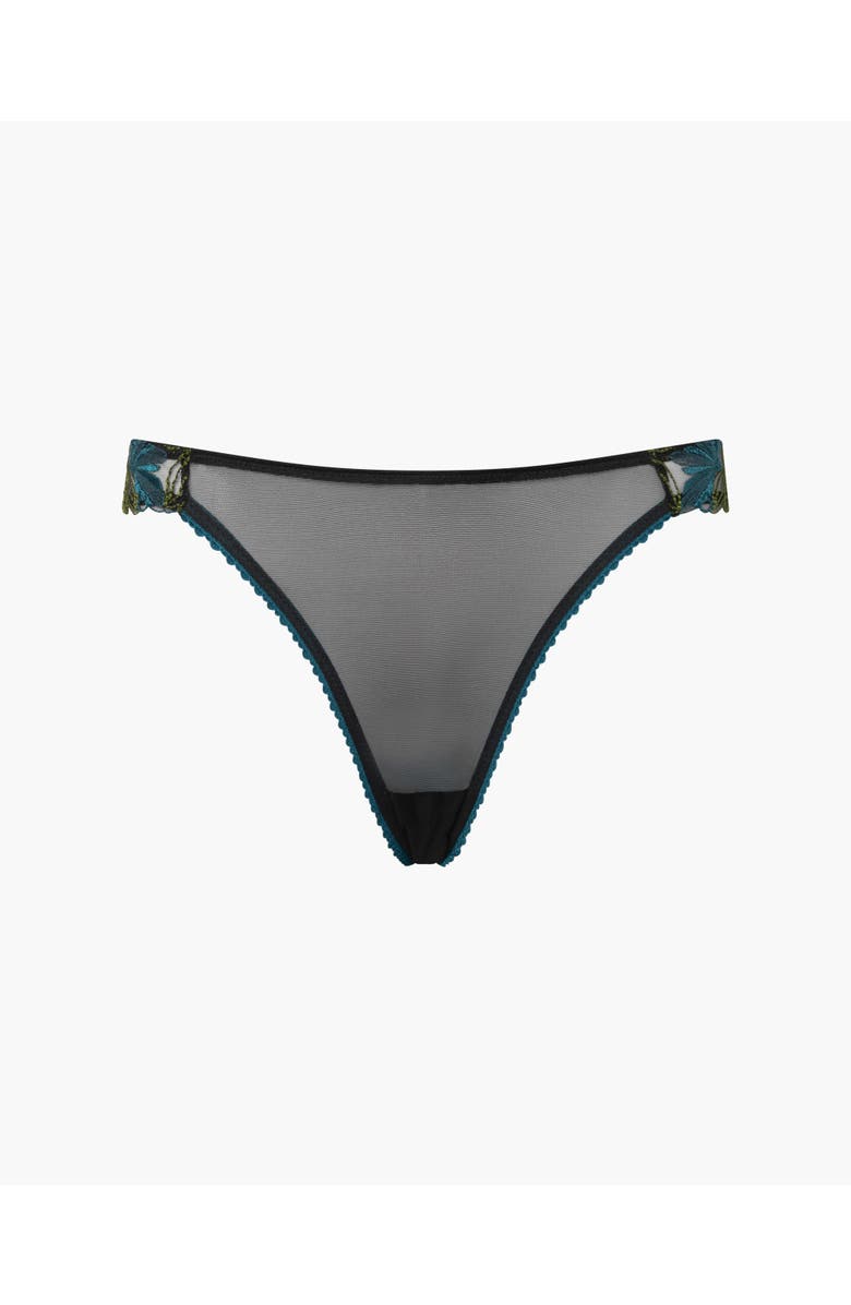 Cosabella Fiorita Naughty Bikini, Main, color, Black/Canale