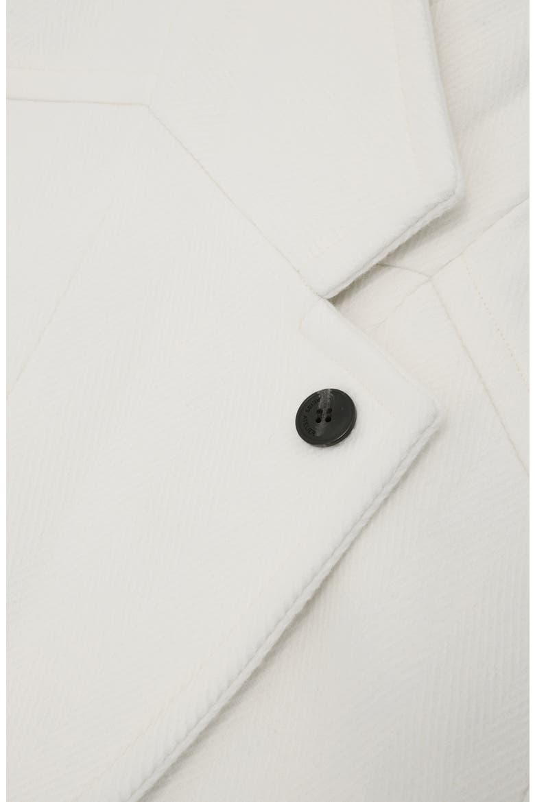 Kira Double Breasted Coat, Alternate, color, CREAM