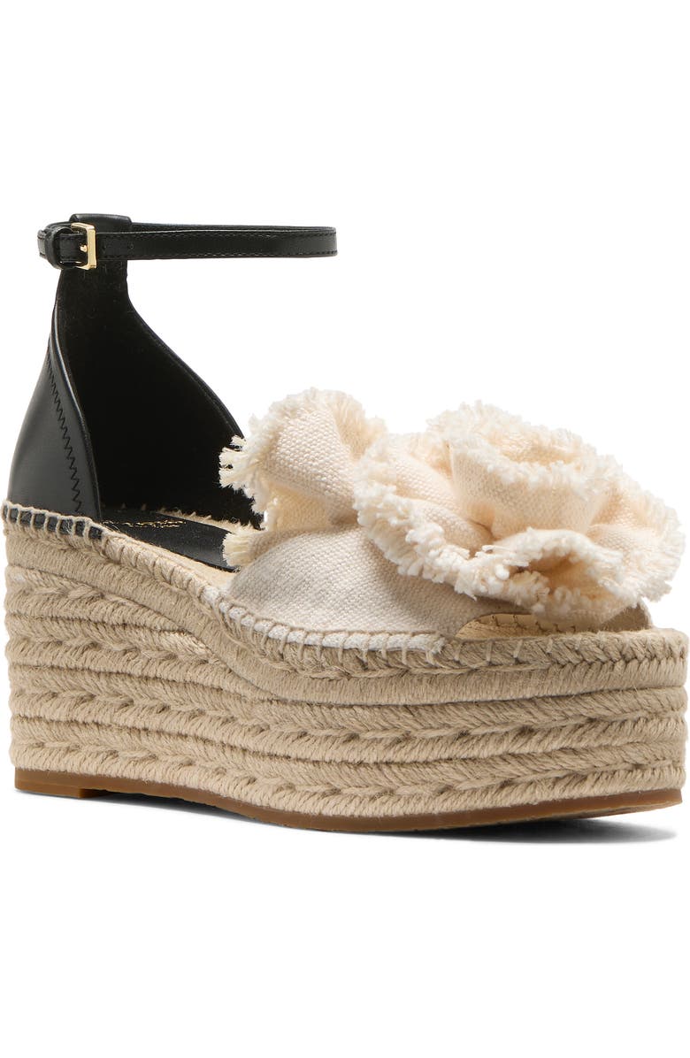 Kate Spade New York flourish espadrille platform sandal, Main, color,