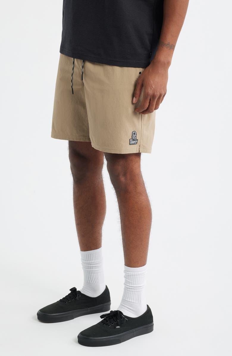 Rip Curl The Search Volley Water Repellent Board Shorts, Alternate, color, Sand Dune