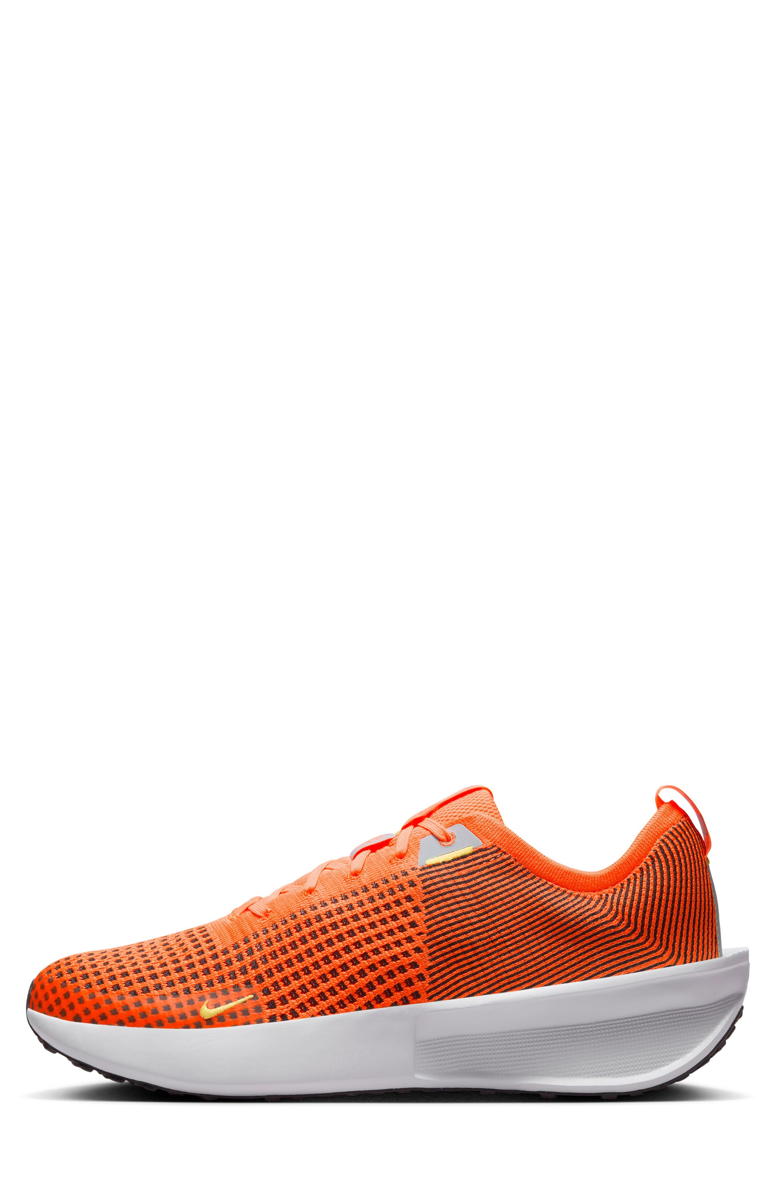 Nike Interact Run Running Shoe, Alternate, color, Orange/ Volt/ Grey/ Black