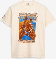 BARSTOOL GOLF Men's Barstool Golf  Cream 152nd Kentucky Derby Horse T-Shirt