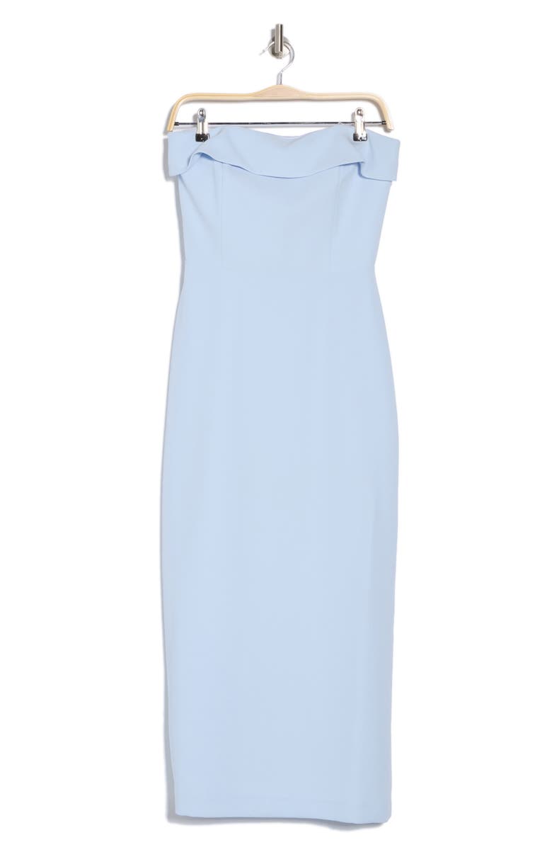 Veronica Beard Absol Strapless Body-Con Dress, Alternate, color, Blue Mist