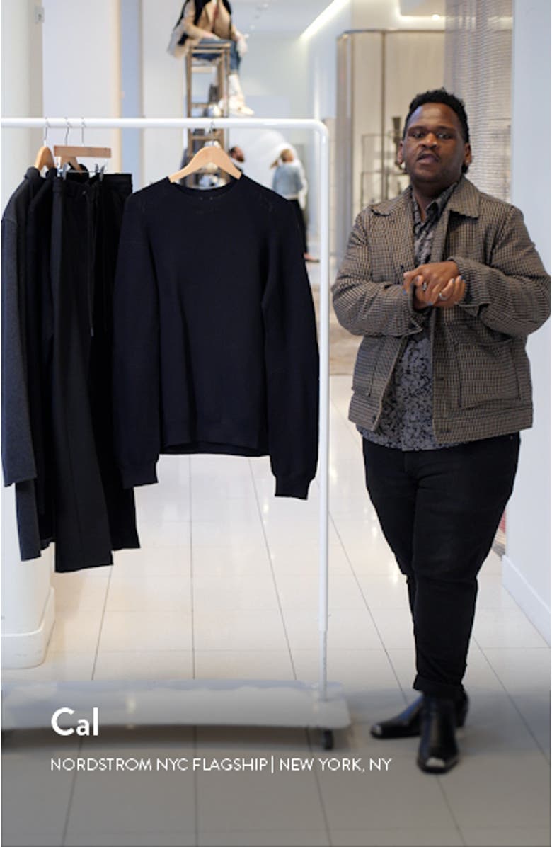 Seamless 3D Performance Knit Sweater, sales video thumbnail