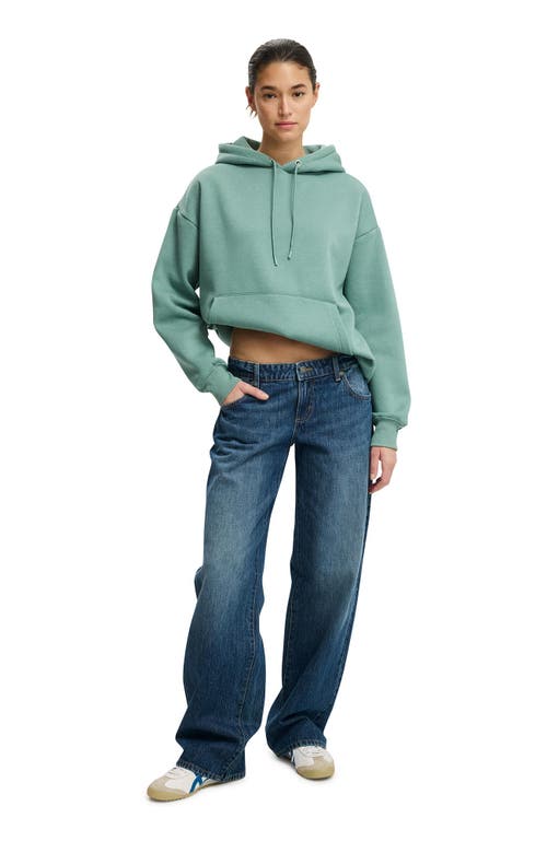 Cotton On Premium Oversized Hoodie In Green