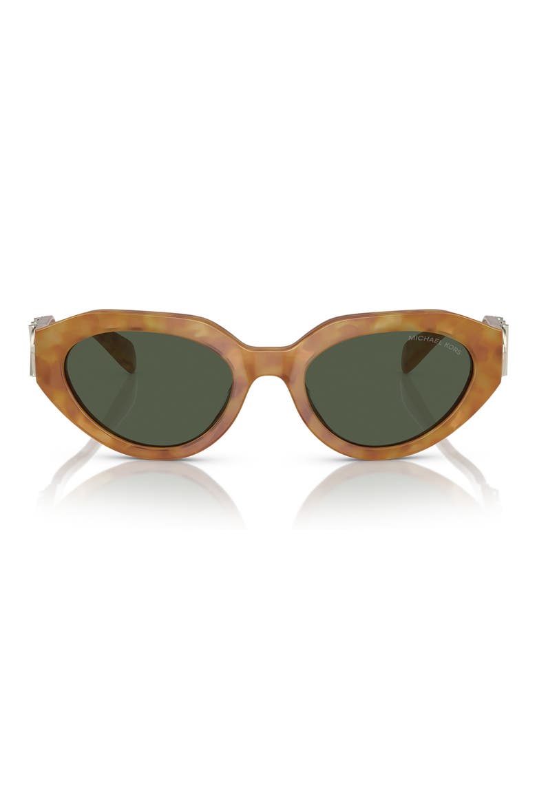 Empire 53mm Oval Sunglasses, Main, color, TORTOSE RD