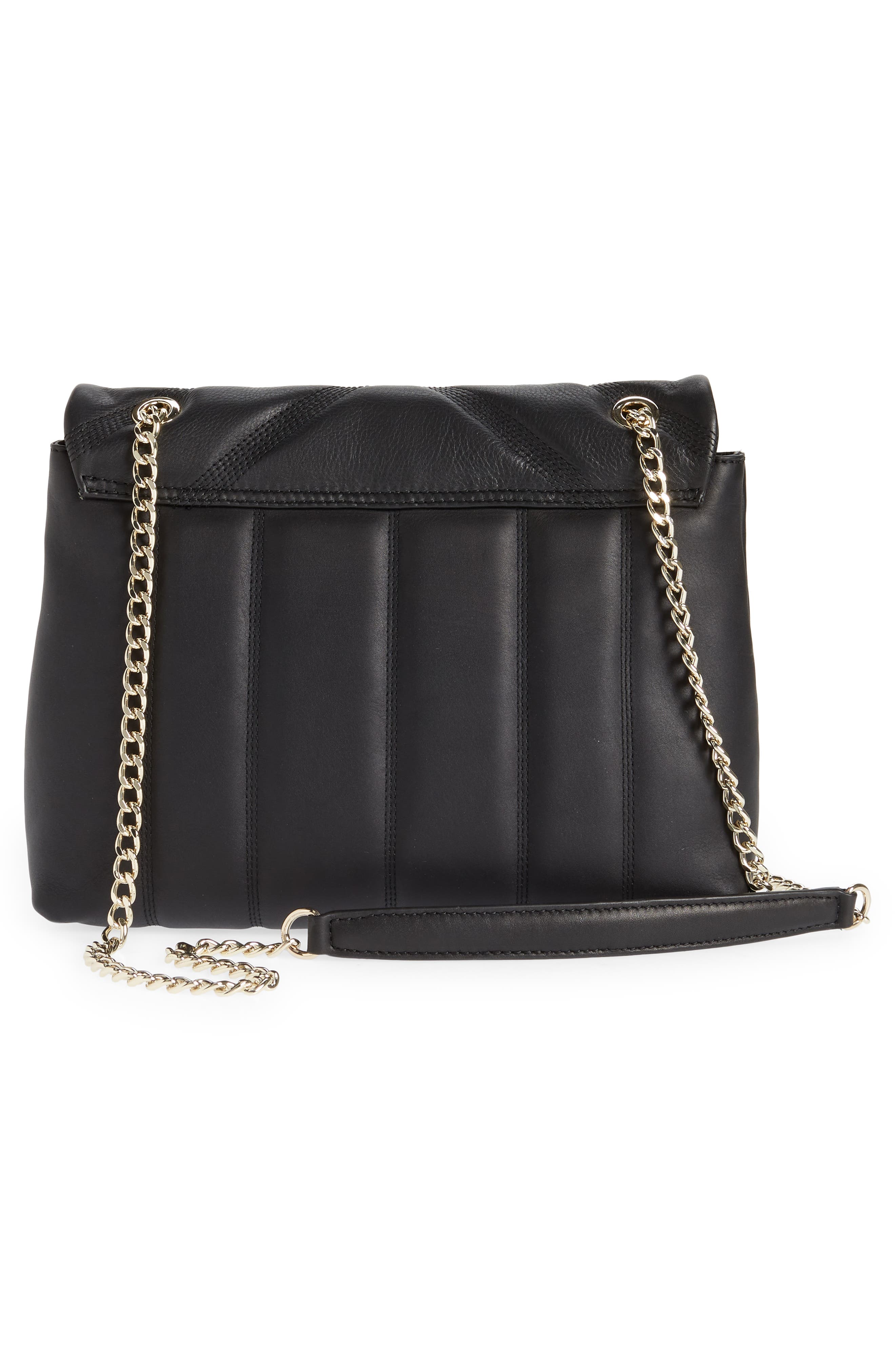 Ted Baker London Ayahlin Quilted Leather Crossbody Bag, Alternate, color, 